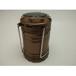 WS-3317 USB Solar Rechargeable Handle Crank Camping Lantern