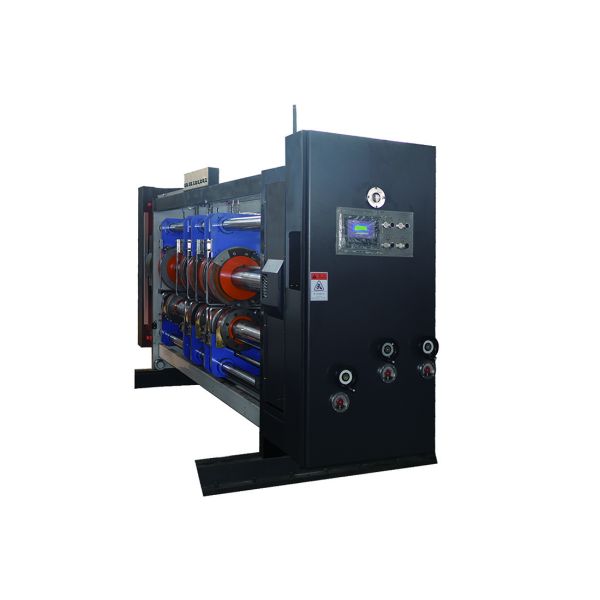 Quality New Condition And 1 Year Warranty Cardboard 4 Colors Flexo Ink Printing Slotting Die-cutter Machine wholesale