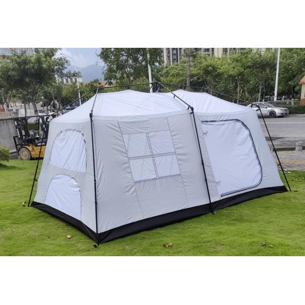 Ultra Light Coated PVC Sky Tent Spacious 2-8 Person Sunproof Pet Tent for