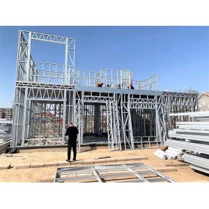 Live Light Villa Prefabricated Mobile House With Steel And Sandwich Board