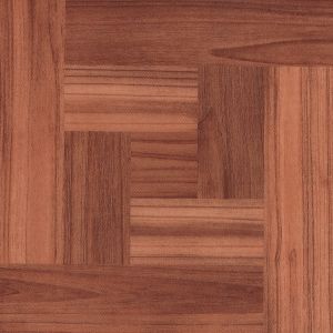 Wood Puzzle Square Pvc Self Adhesive Floor Tiles 12x12 1.5mm Thick