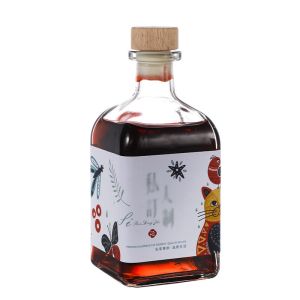 Cheap EEC 375ml 500ml Empty Glass Wine Bottles With Custom Logo for sale
