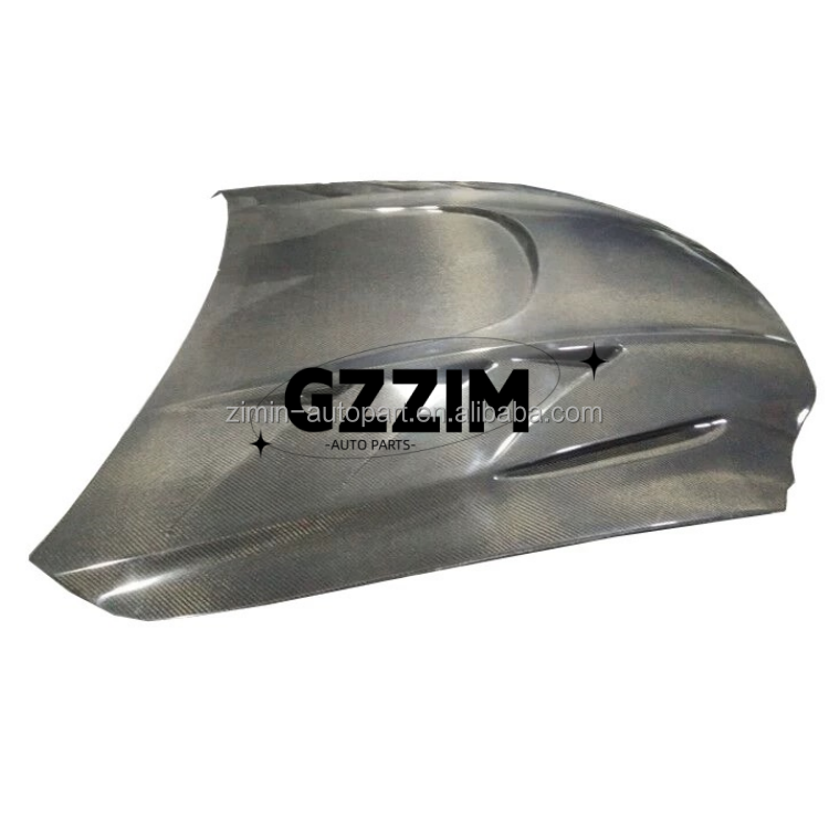 Add a Touch of Luxury to Your Lexus IS250 2013-2014 with a Black Carbon Fiber Hood