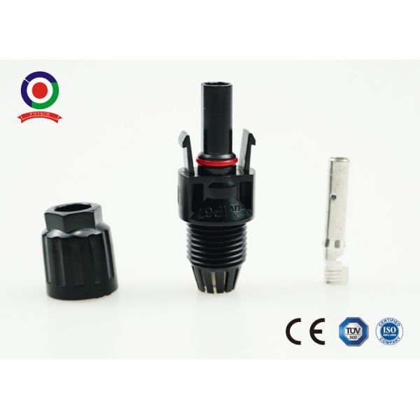 Quality 2 Pin  Solar Connector Excellent Plastic Material Low Transition Resistance wholesale