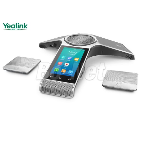 Touch Sensitive HD VOIP IP Conference Phone , Video Conferencing Hardware
