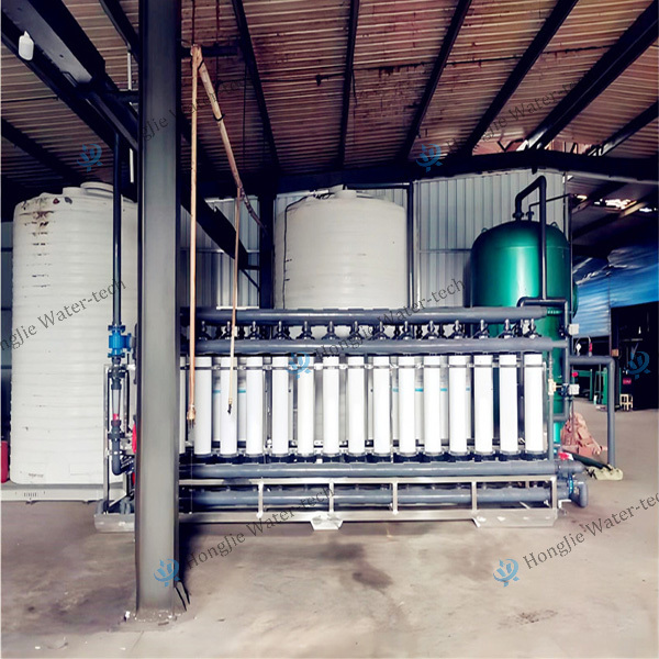 5T/H Food Processing Ultra Filtration Water Purifier Ultrafiltration Membrane