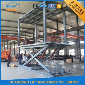 3.5T Double Car Scissor Lift Hydraulic Automated Car Parking System