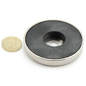 Cheap Neodymium pot magnet hooks /Magnetic steel hooks with high pull force for sale