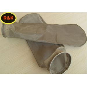 100 Mesh Food Grade Mesh Bags , Pocket Mesh Strainer Bag High Filtration