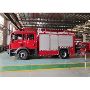 China 6.5M Lift Lighting System 1480kg Crane Emergency Rescue Fire Truck with Traction on sale