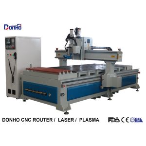 Woodworking CNC 3D Router Machine With Conveyor Wheel Syntec Control System