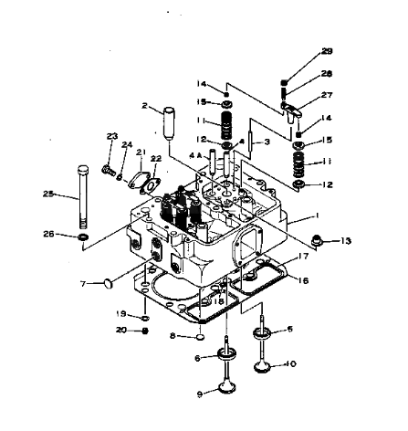 6127414214 6127-41-4214 Exhaust Valve Excavator Engine Parts For KOMATSU S6D155