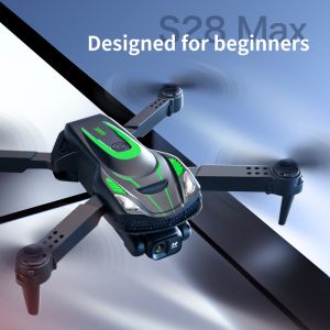 S28 Max Rc Remote Contral Dual Camera Drone With 4k Camera Fpv Drone Aircraft