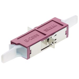 E2000 to E2000 adapter, PC or APC, singlemode/multimode/om3/om4/om5 fiber optic