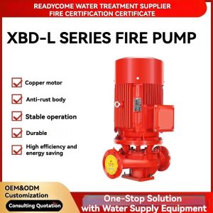XBD Vertical Fire Fighting Pump System 5hp Indoor Hydrant Sump Pump Station