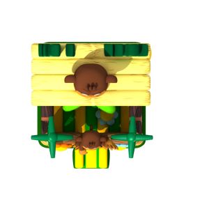 Lovely Simple Monkey Kids 5x5x5m Inflatable Bounce House