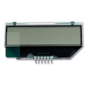3V Custom Segment Lcd Module , TN 7 Segment Lcd 42x10.5mm ML1001-2U Driver
