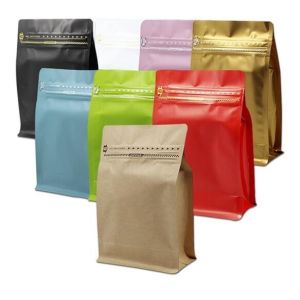 Cheap doypack zipper pouch Matte Stand-Up Food Grade Design Storage K Bags Matte Mixed Color Design Stand-Up Pouch), BAGEASE for sale