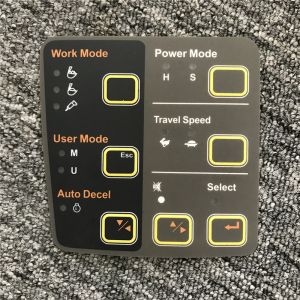 Hyundai Excavator Spare Parts R60-7 R210-7 R225-7 Display Stickers Button Decals