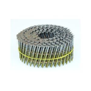 Weld Wire Collated Coil Nails Round Head Galvanised 15 Degree 2.5 x 57mm For