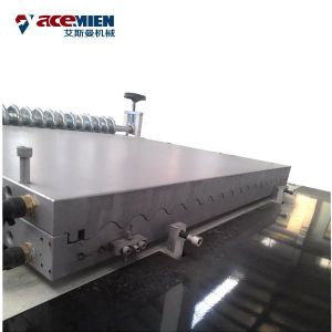 Double Wall Corrugated Roof Sheet Making Machine Hollow Customized Voltage