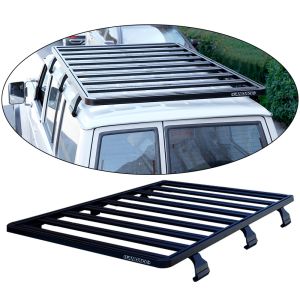 Black Aluminum Alloy Roof Rack for Y60 Universal Design for All Vehicles Easy