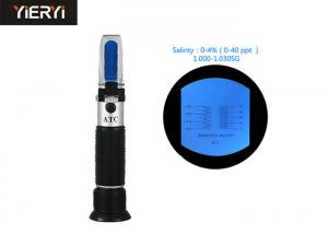 China ATC Portable Sodium Chloride Refractometer For Salt Water And Brine on sale