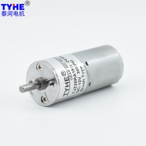 China Zinc Alloy Housing 25mm Diameter 6v 12v 24v 1N.M Rf370 Brushes Micro Dc Gear Motor For Grill on sale