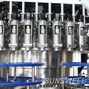 Peanut Oil PET Bottle Glass Rinsing Filling ROPP And Screw Capping 60HZ 440V