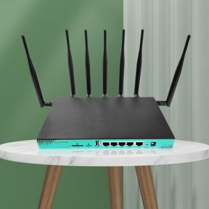 High Speed 4G LTE 5G Router CAT 4 CAT6 Black Metal Case WIFI Wireless Router