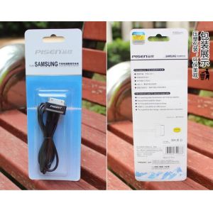 original Pisen USB cable for Samsung P1000 n8000 p3100 p7510 P5110, original