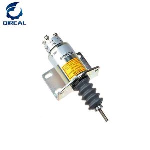 China Excavator Fuel Shutoff Solenoid 2001-12F2U1B2A on sale