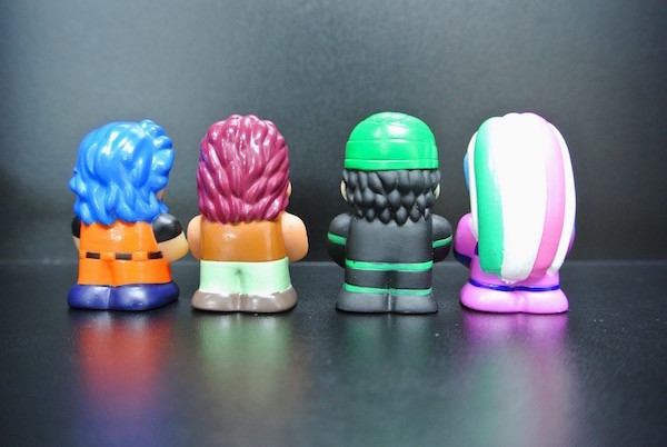 Various Character Japanese Vinyl Figures , Anime Vinyl Figures 4*3*3cm