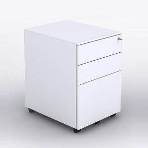 Scratch Resistant Mobile Box File Drawer Pedestal 3 Drawer Width 390mm