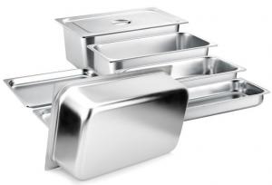 Cheap 650x530mm Stainless Steel Food Service Pans Hotel Restaurant Supplies for sale