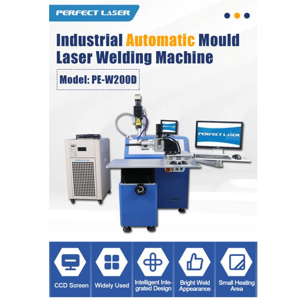 Water Cooling Automatic Laser Welding Machine For Stainless Steel With Microscope