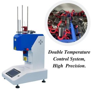 Micro Semi Automatic Plastic Testing Equipment Melt Flow Index MFI Tester