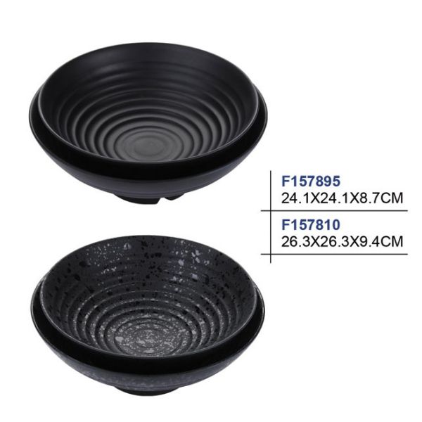 Quality Round Shape Melamine Soup Bowl With Customizable Custom Customizable LOGO wholesale