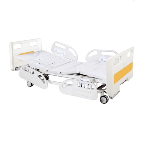 Quality Luxury 4pcs Castors ABS Siderail Hospital Nursing Bed with Adjustable Crank wholesale