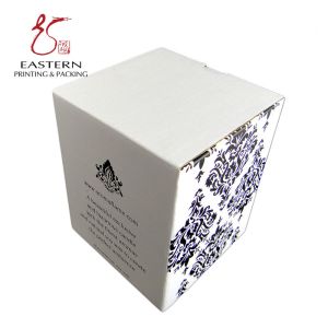 Custom Printed SGS Candle Packaging Box Glossy Lamination