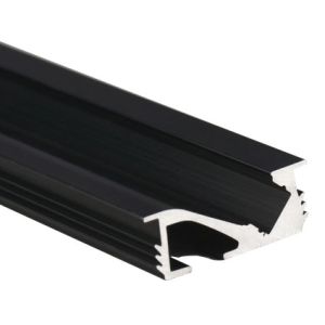 China 24*09mm LED Aluminium Profile 45 Degree Indoor Aluminium Channel on sale
