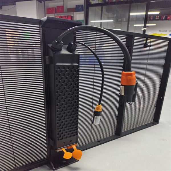 outdoor and indoor Full-Color LED Transparent Screen Advertising Display Screen