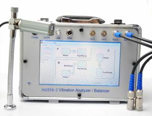 60 - 60000r / Min Non Destructive Testing Equipment For Bearing Fault Detection Vibration Analysis Meter