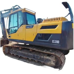 Hot Model 2022 2023 Year Volvo 220 Used Excavators with Original Hydraulic