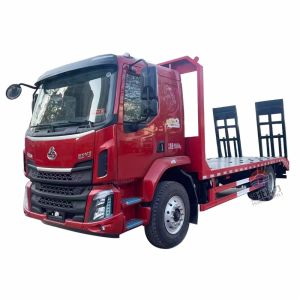 Cheap LIUQI CHENGLONG 4*2 Large Plate Truck Large Plate Flatbed Transport Trucks Mechanical Equipment Transport Car for sale