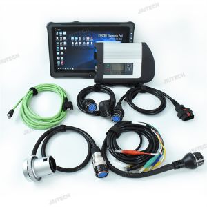 China MB Star C4 multiplexer sd connect C4 Software SSD wifi mb star c4 scanner odb 2 cable F110 tablet benz diagnostic tool on sale
