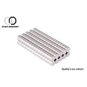 Ndfeb Disc Door Closer Magnet D15*5 NiCuNi Surface Finish Treatment