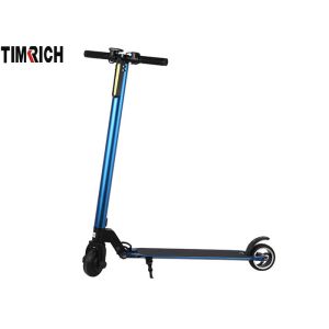 China TM-RMW-H01   30KM Range Rechargeable Electric Scooter / Blue Electric Scooter With Lithium Battery on sale