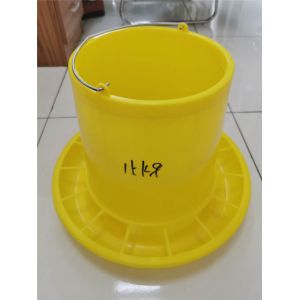 Broiler Duck Quail Bucket Poultry Feeder Drinker
