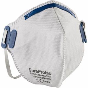 Cheap Anti Dust Foldable FFP2 Mask , FFP2 Particulate Filter Face Mask Fiberglass Free for sale